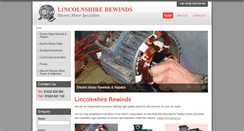 Desktop Screenshot of lincsrewinds.co.uk