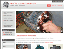 Tablet Screenshot of lincsrewinds.co.uk